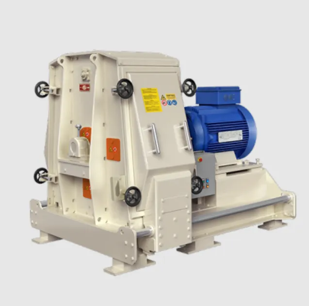 Wood and biomass hammer mills