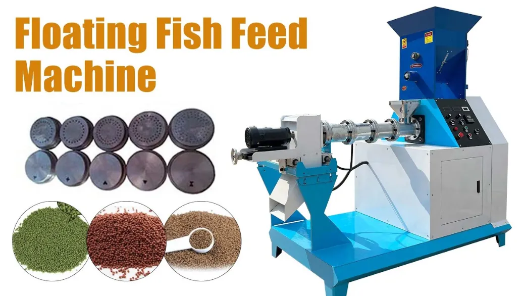 Floating Fish Feed Pellet Machine
